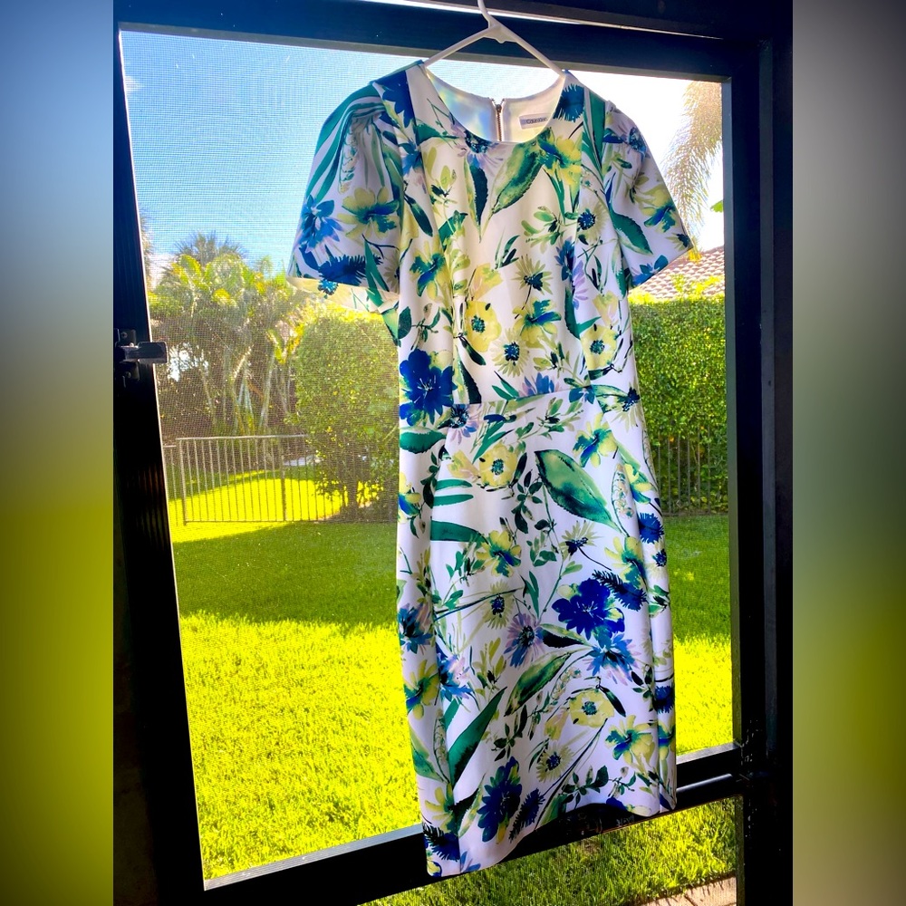 Floral Calvin Klein Dress